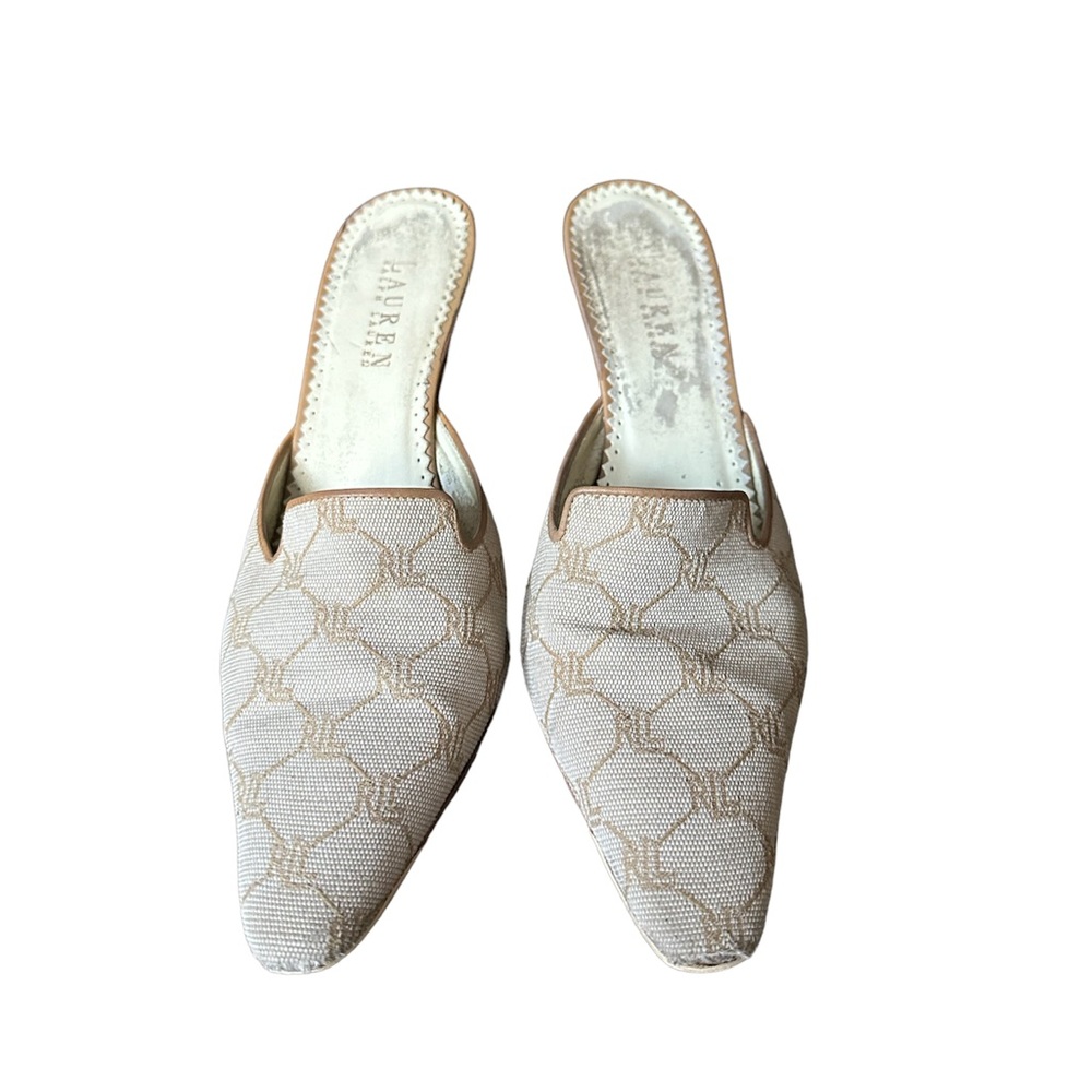 Ralph Lauren Lydia Leather Mule Pump - 7.5